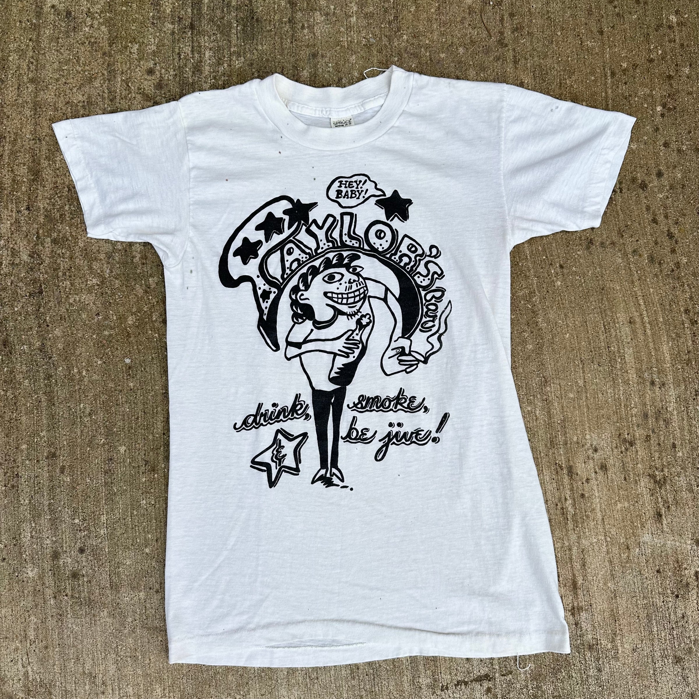 1960’s Taylor’s Bar “Drink, Smoke, Be Jive!” T-Shirt XS