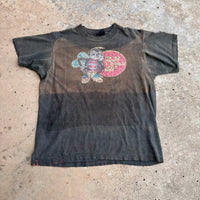 1970’s “I’m So Happy I Could Just Shit!” Faded Black T-Shirt Large