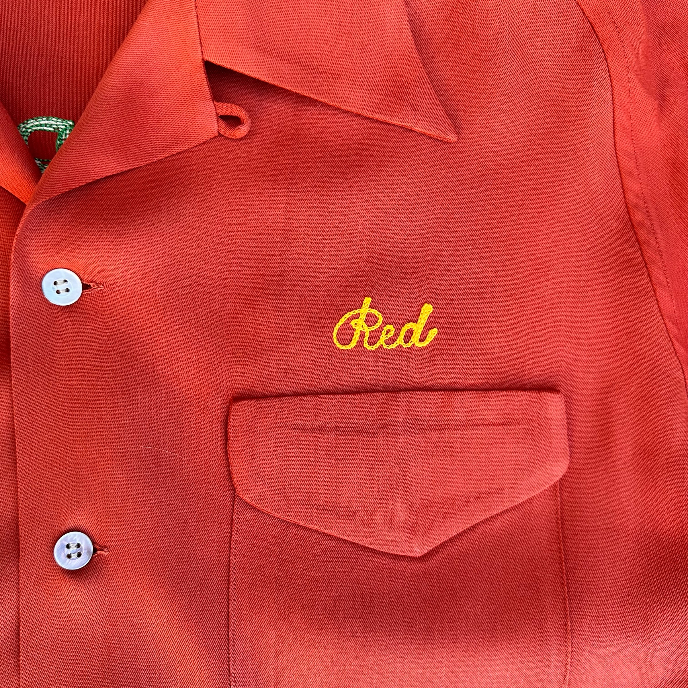 1940’s/50’s Puritan Swingster Embroidered Gabardine Shirt XL