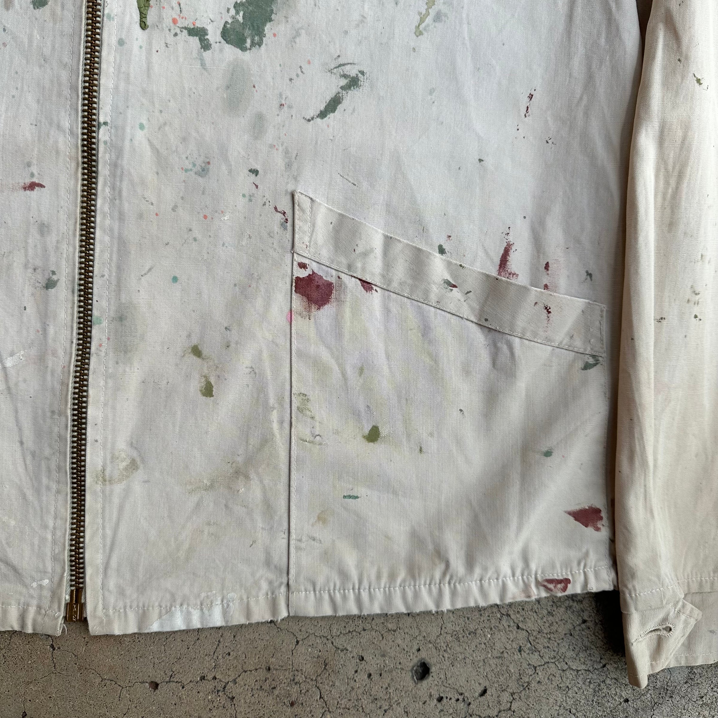 1940’s Stephen’s College Champion Sportswear Painted Jacket