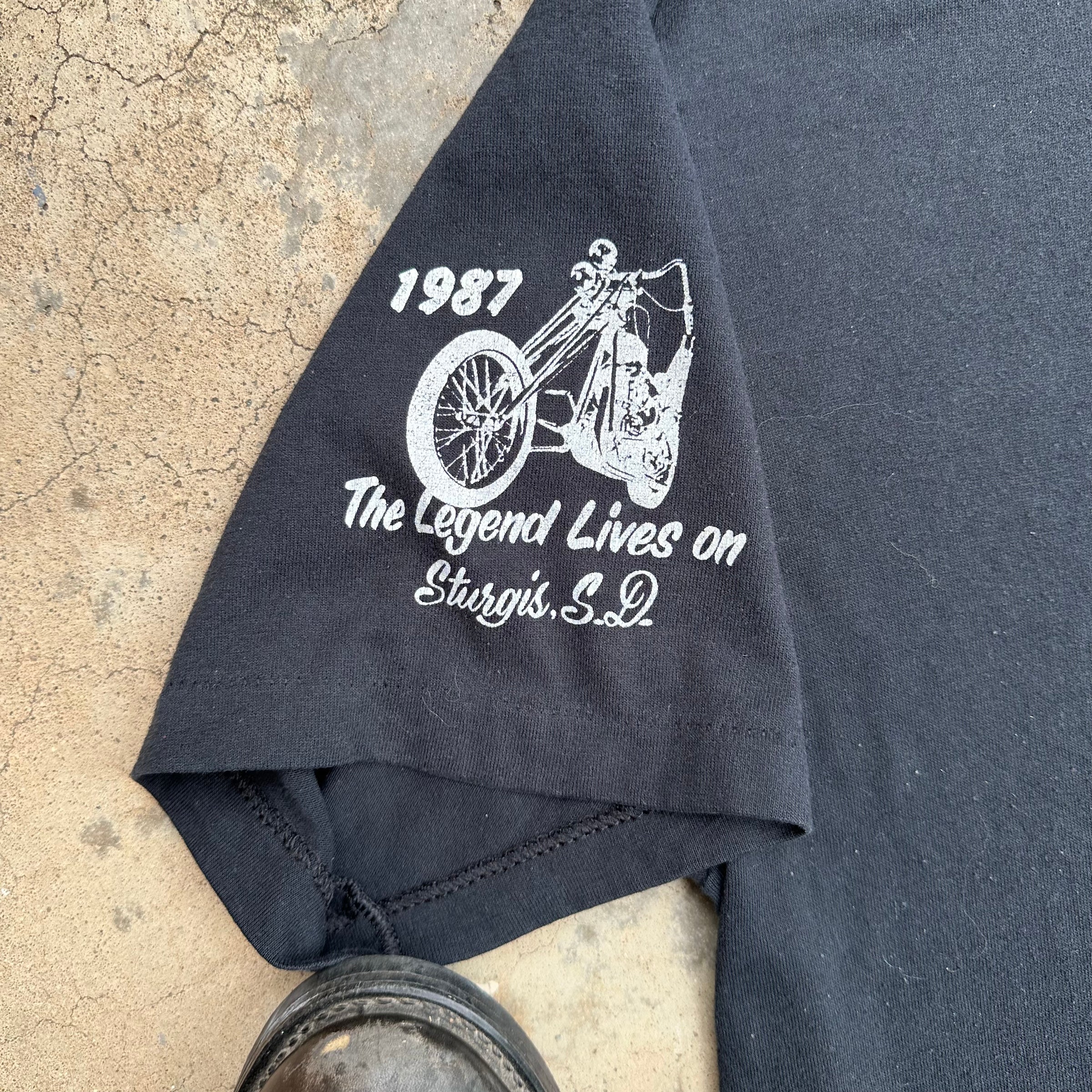 1987 Sturgis Bike Week T-Shirt Large
