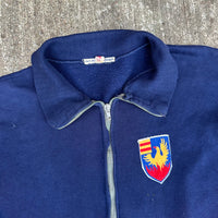 1970’s German Full Zip Cotton Sweatshirt Size 42