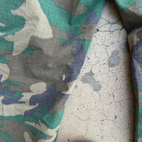 1970’s Vietnam War Brown Dominant ERDL Camo Jungle Pants Medium Regular