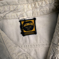 1950’s Washington Dee Cee Grey Chambray Work Shirt Medium