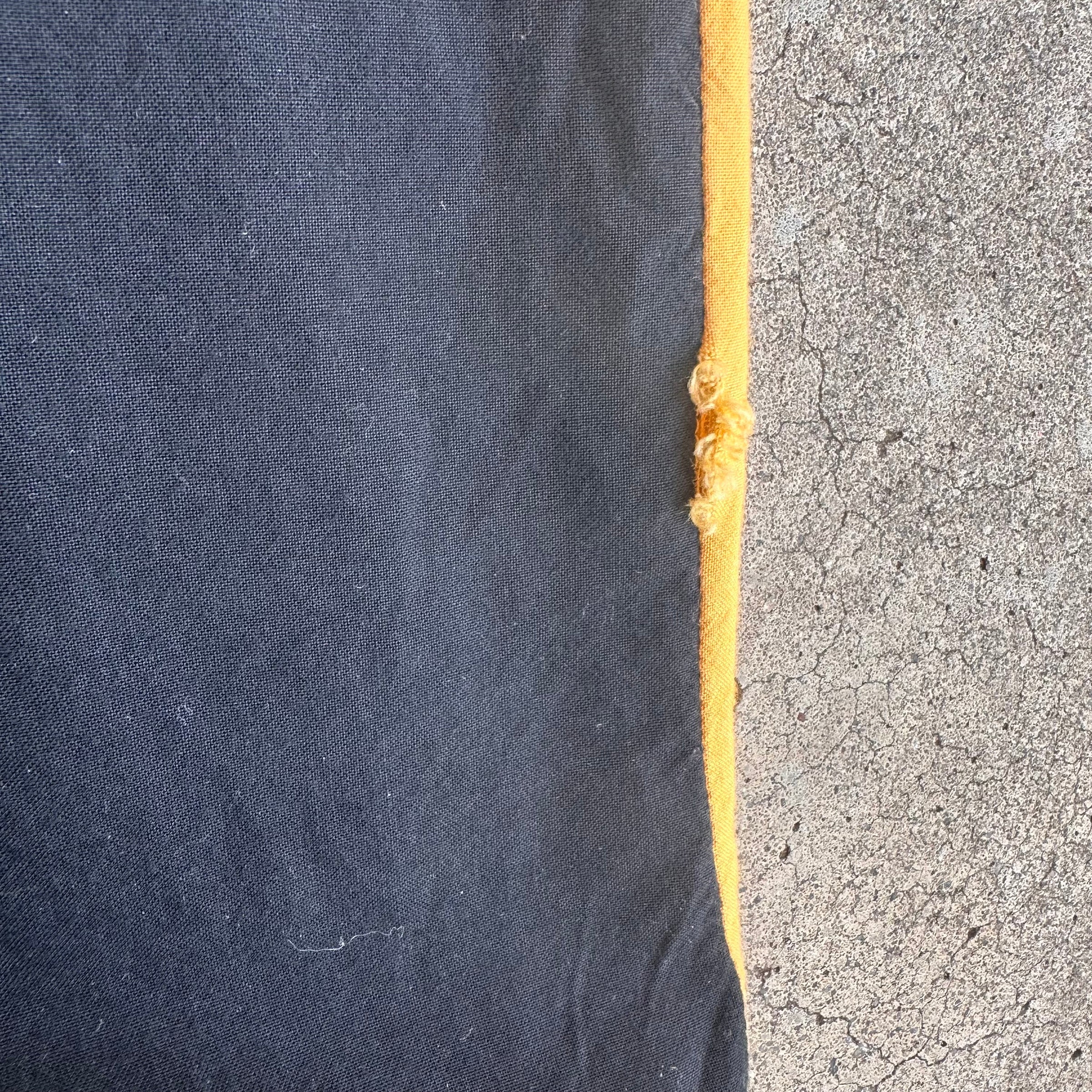 1960’s Patched Cotton Camp Collar Shirt Large