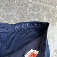 1970’s USN Dark Blue Utility Trousers 31” Waist