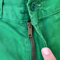 1950’s Shamrock Gas Station Uniform Cotton Work Pants 29” x 30”