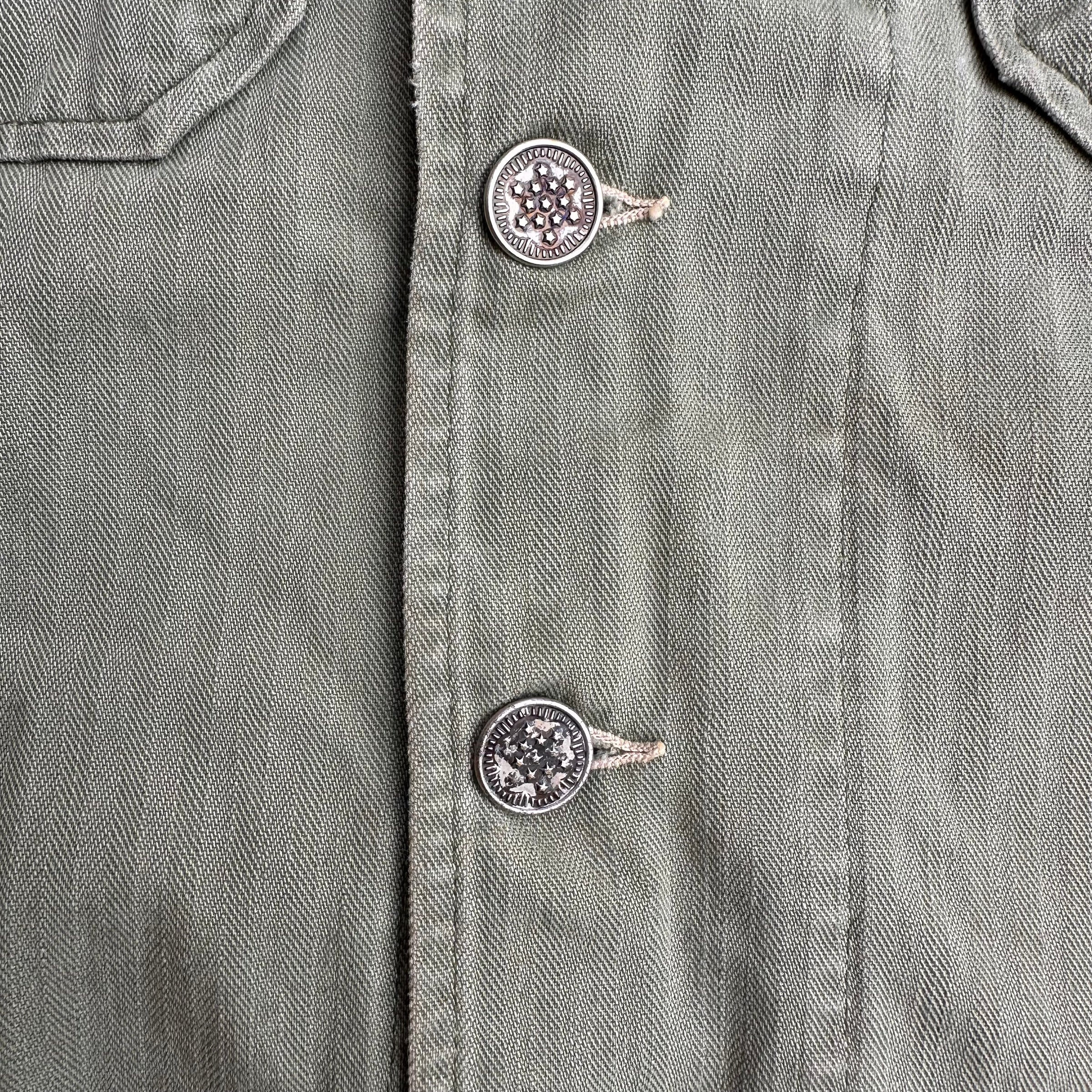 1940’s WWII First Pattern HBT Jacket 22.5” Chest