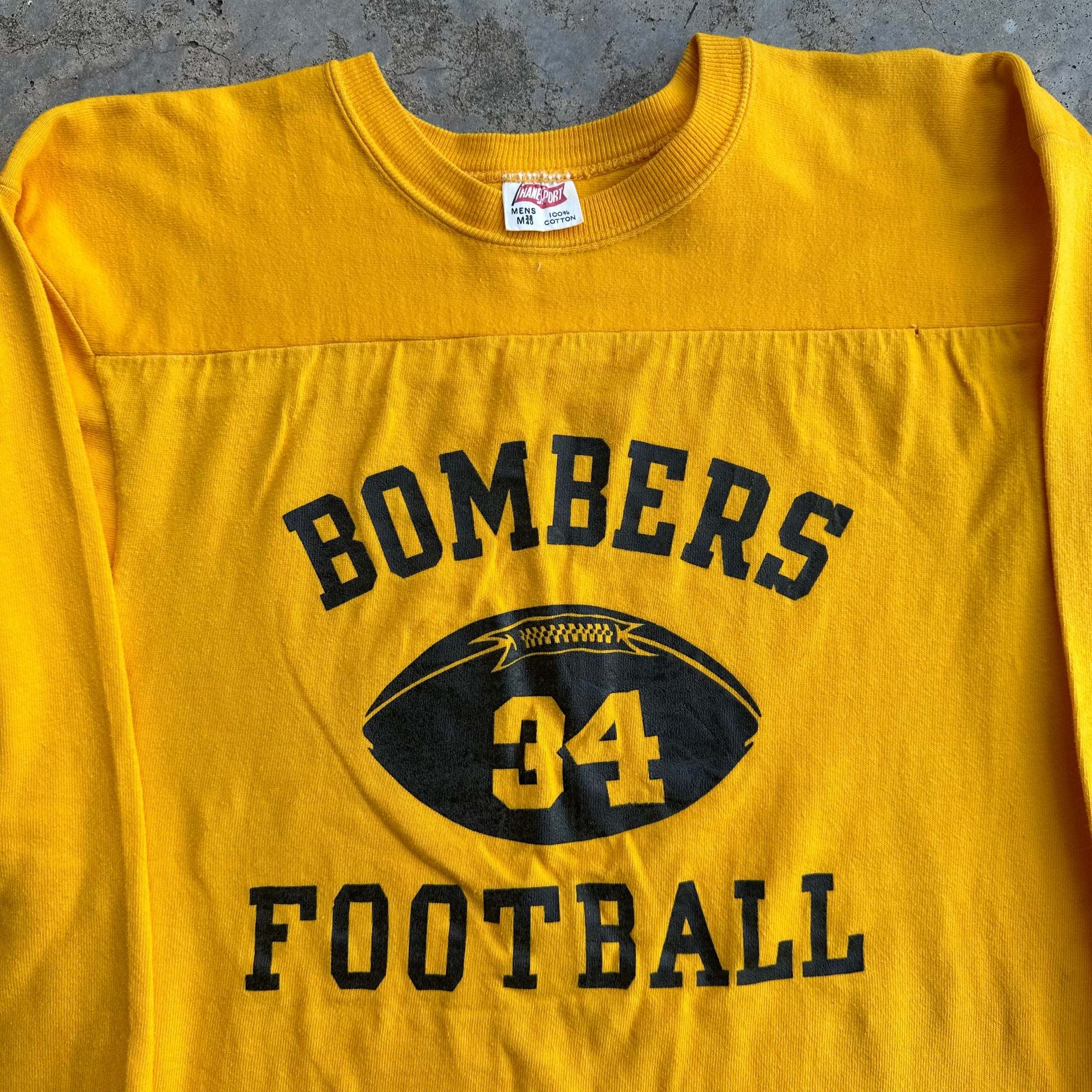 1960’s Bombers Football Cotton Jersey Small