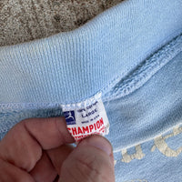 1950’s Champion Running Man Boatneck Sweatshirt Tagged Large