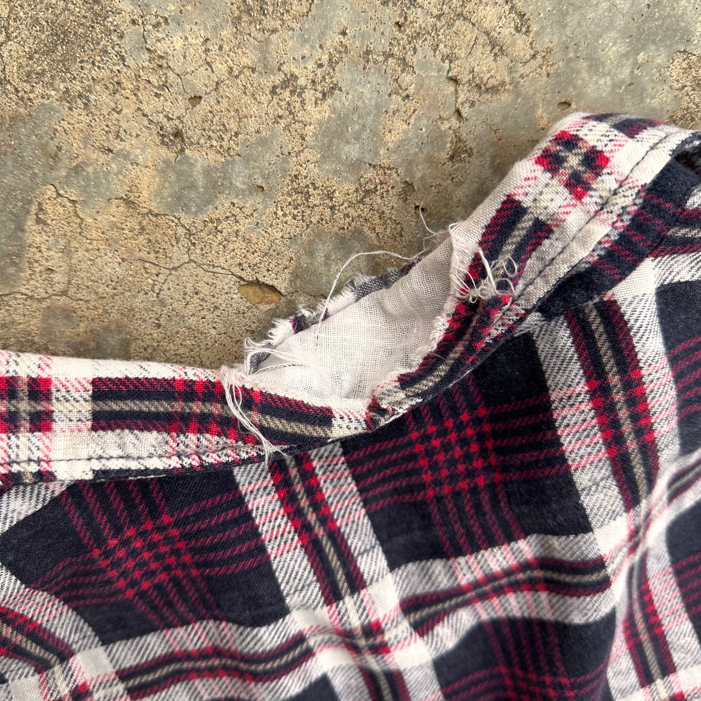 1950’s/60’s King Kole Printed Cotton Flannel Shirt XL