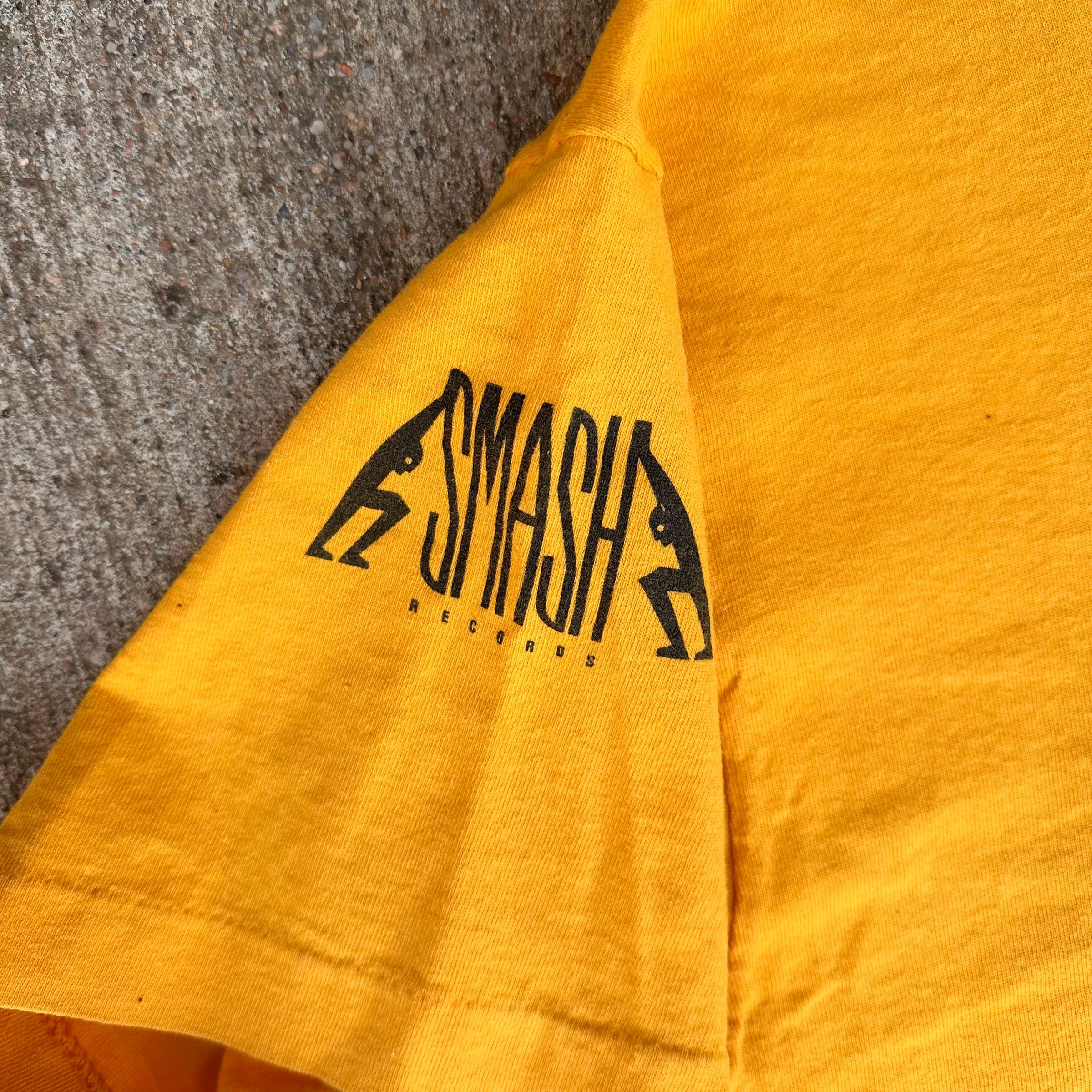 1990 Crunch-Ø-Matic Caution/Antiplastik 12” Promo T-Shirt XL