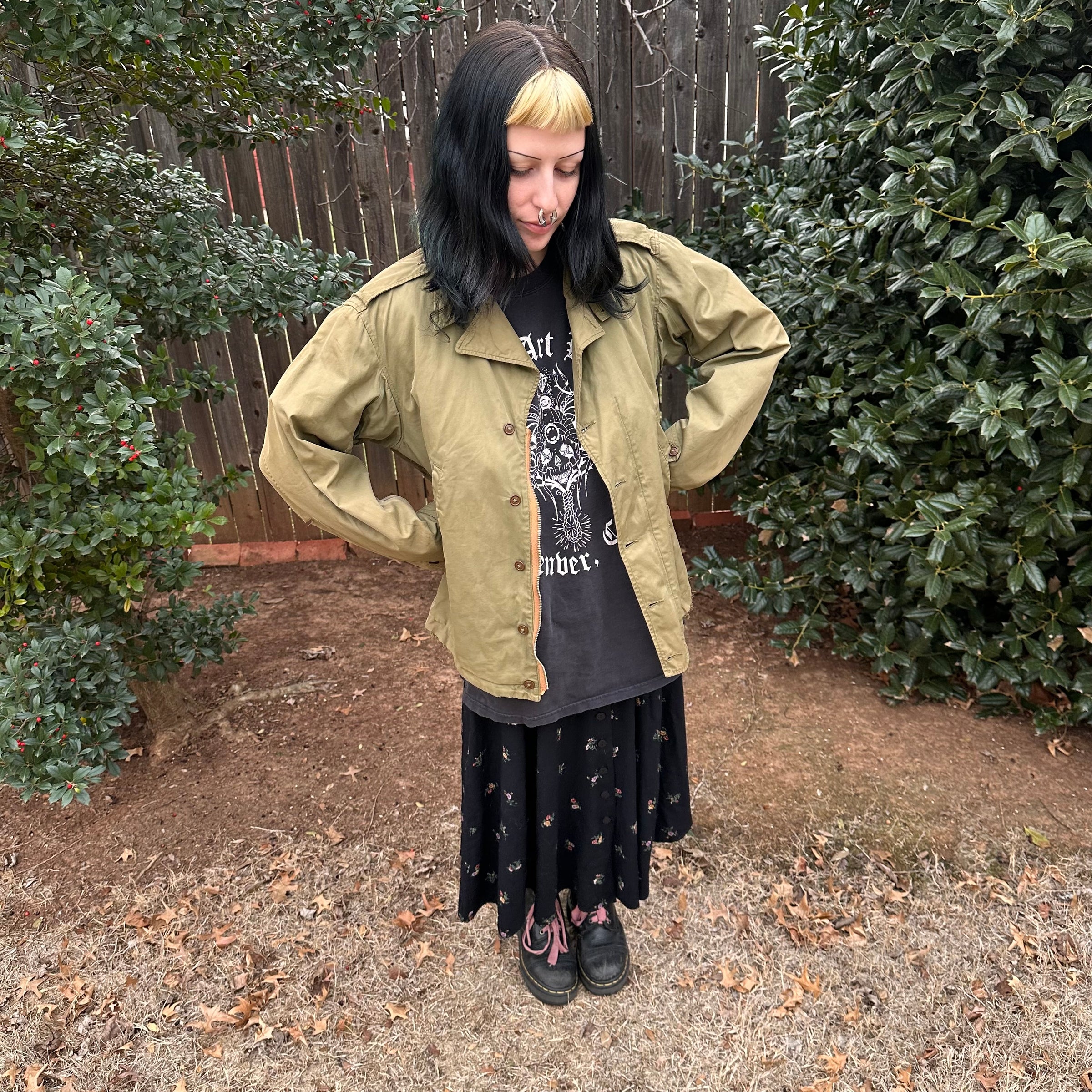 1940’s WWII M-41 Field Jacket 38R 24” Chest