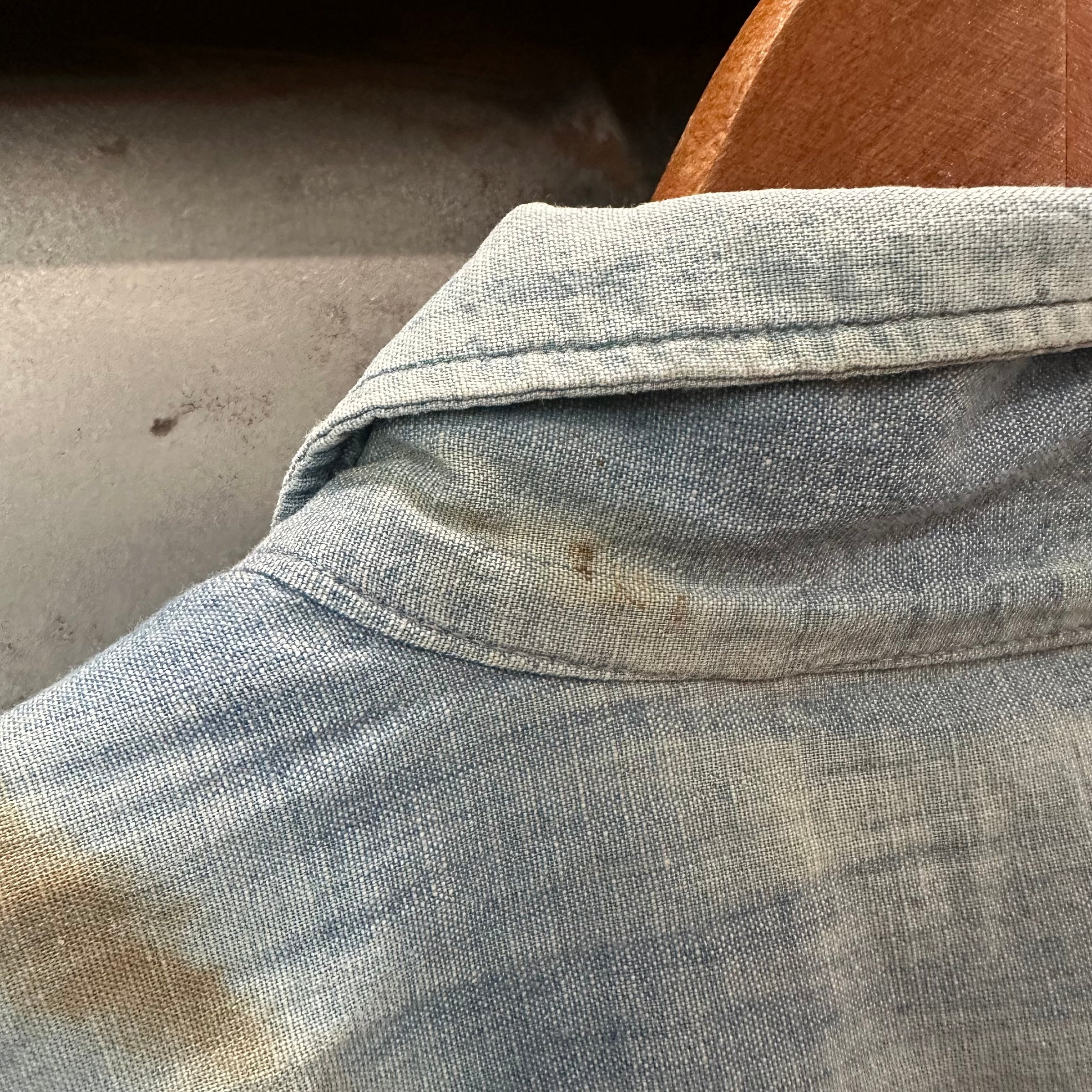 1950’s King Kole Chambray Work Shirt XL