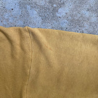 1960’s Purdue University Flock Print Shawl Collar Sweatshirt 24” Chest