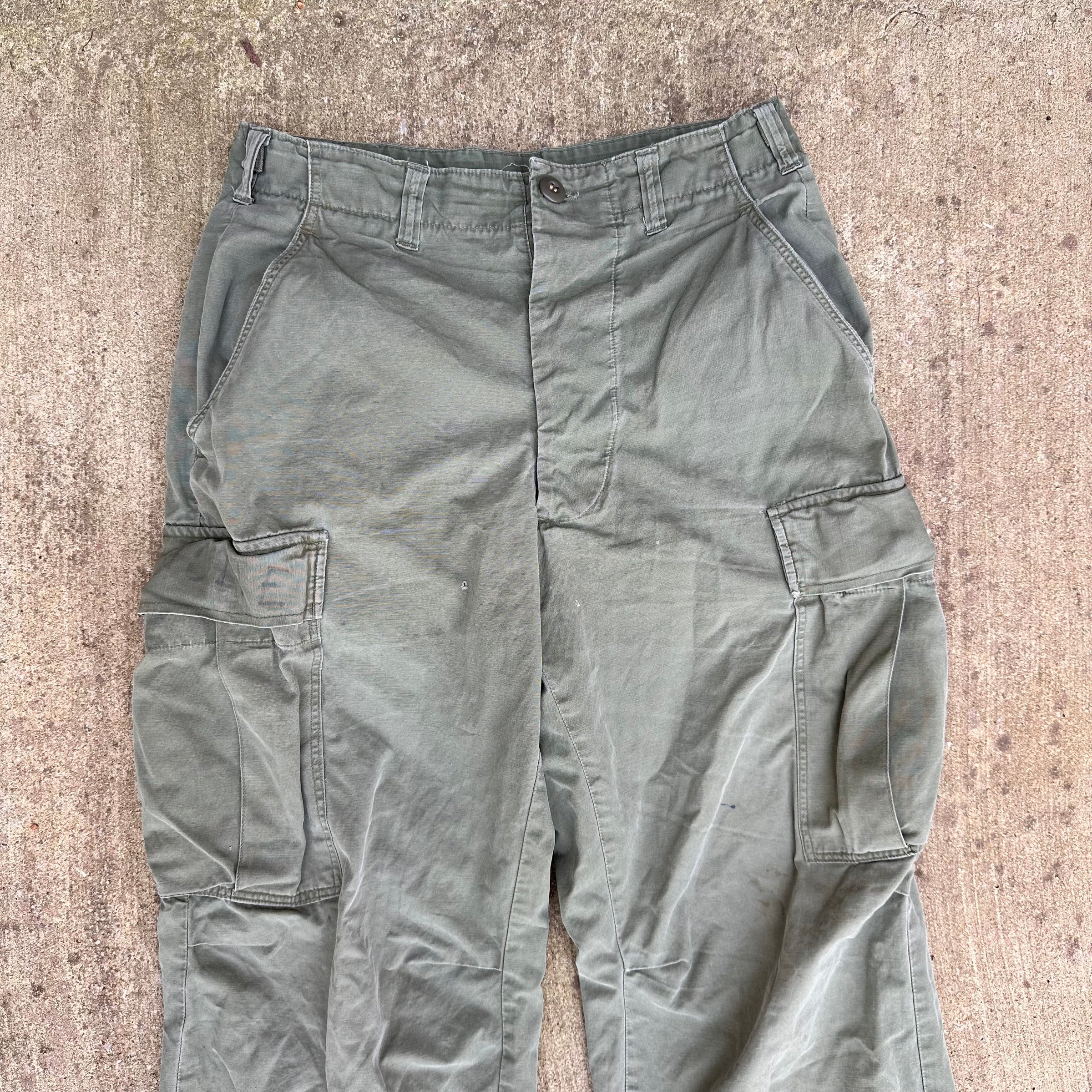 1960’s Vietnam War Poplin Jungle Pants Small Short