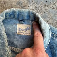 1960’s Wrangler 124MJ Denim Cutoff Vest Size 38