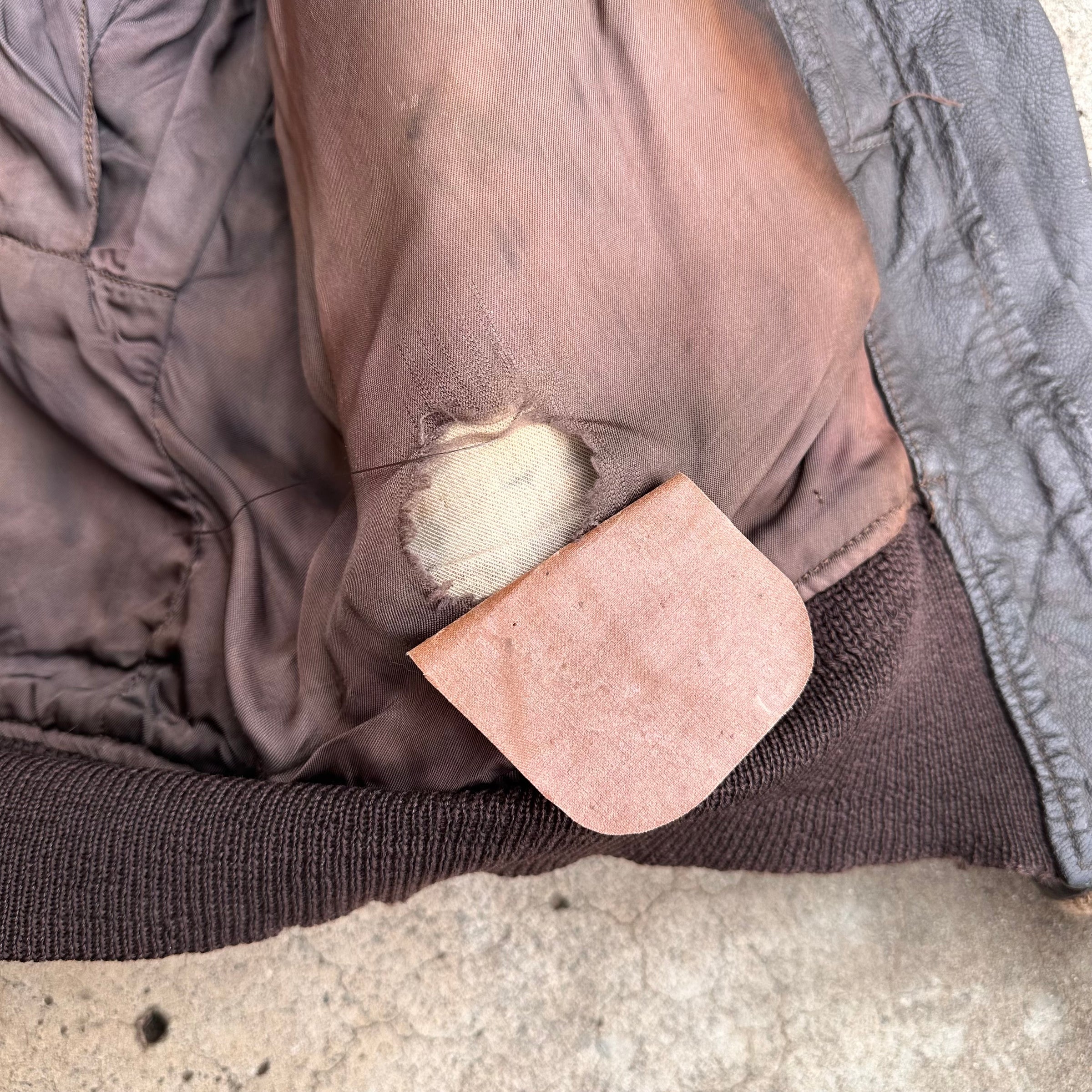 1950’s Flying Equipment Co G-1 Flight Jacket Size 38