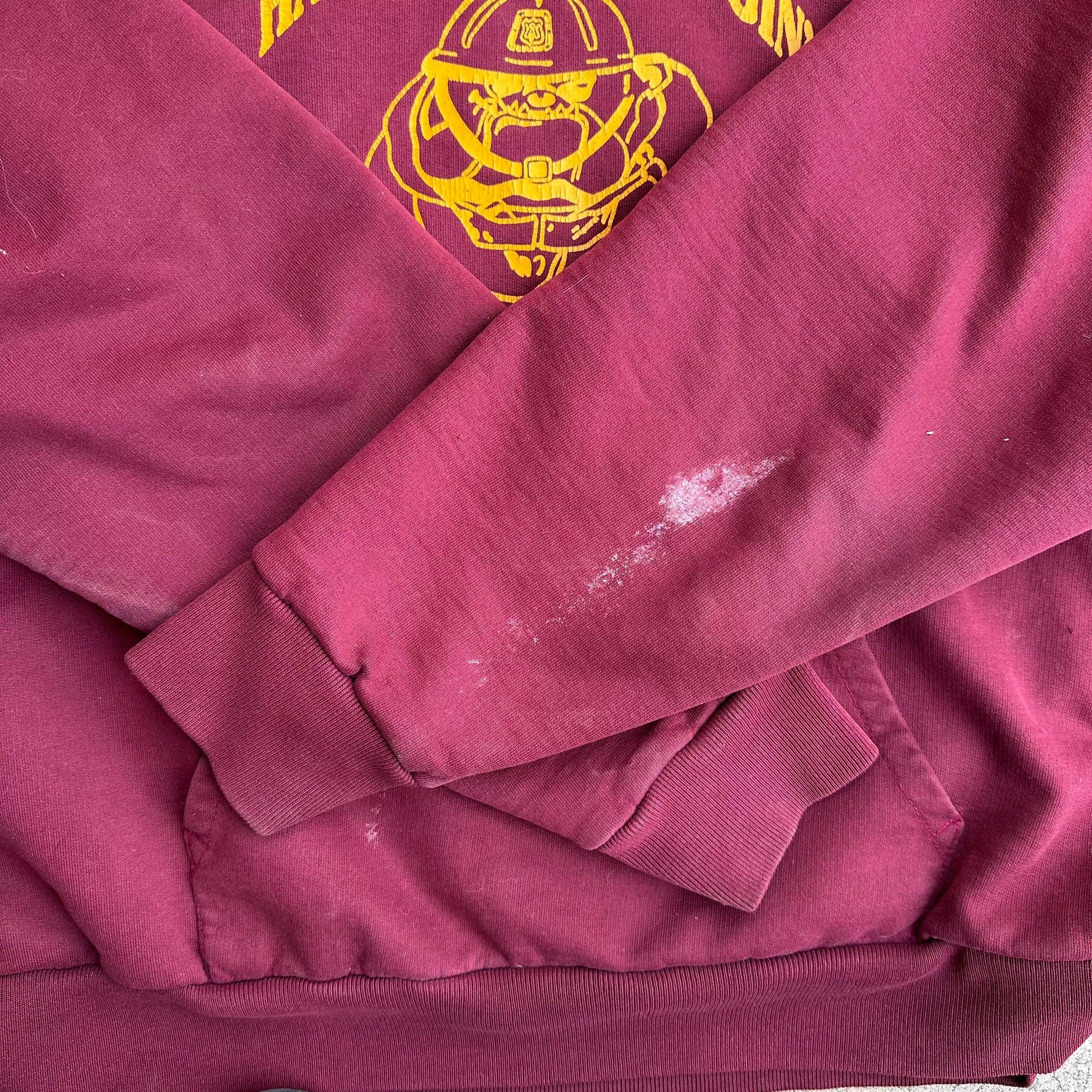 1980’s/90’s Camber Double Face Waffle Lined Hooded Sweatshirt XL/XXL