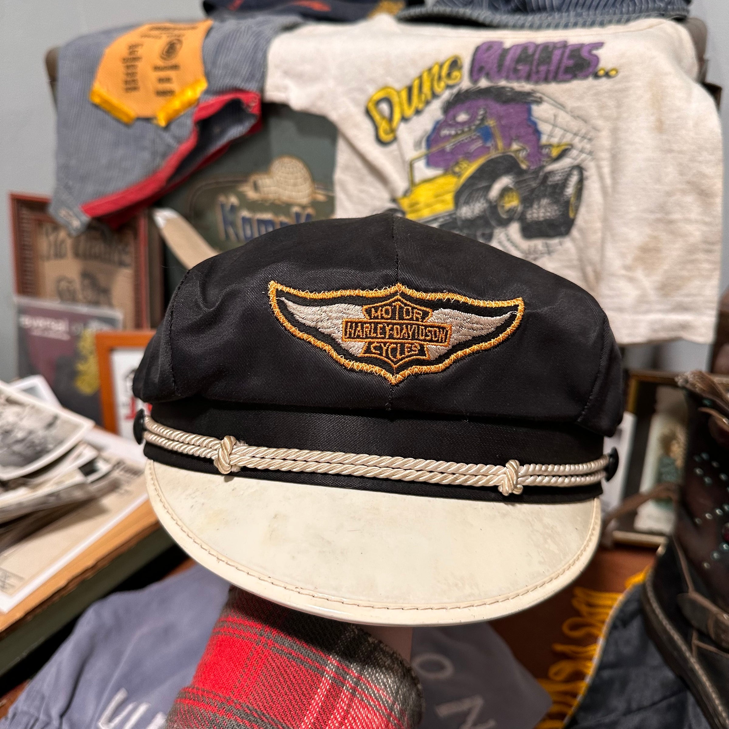 1940’s/50’s Harley Davidson Captain’s Hat Size 7 1/8
