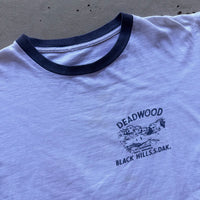 1960’s Deadwood Mt Rushmore Souvenir Ringer T-Shirt Medium