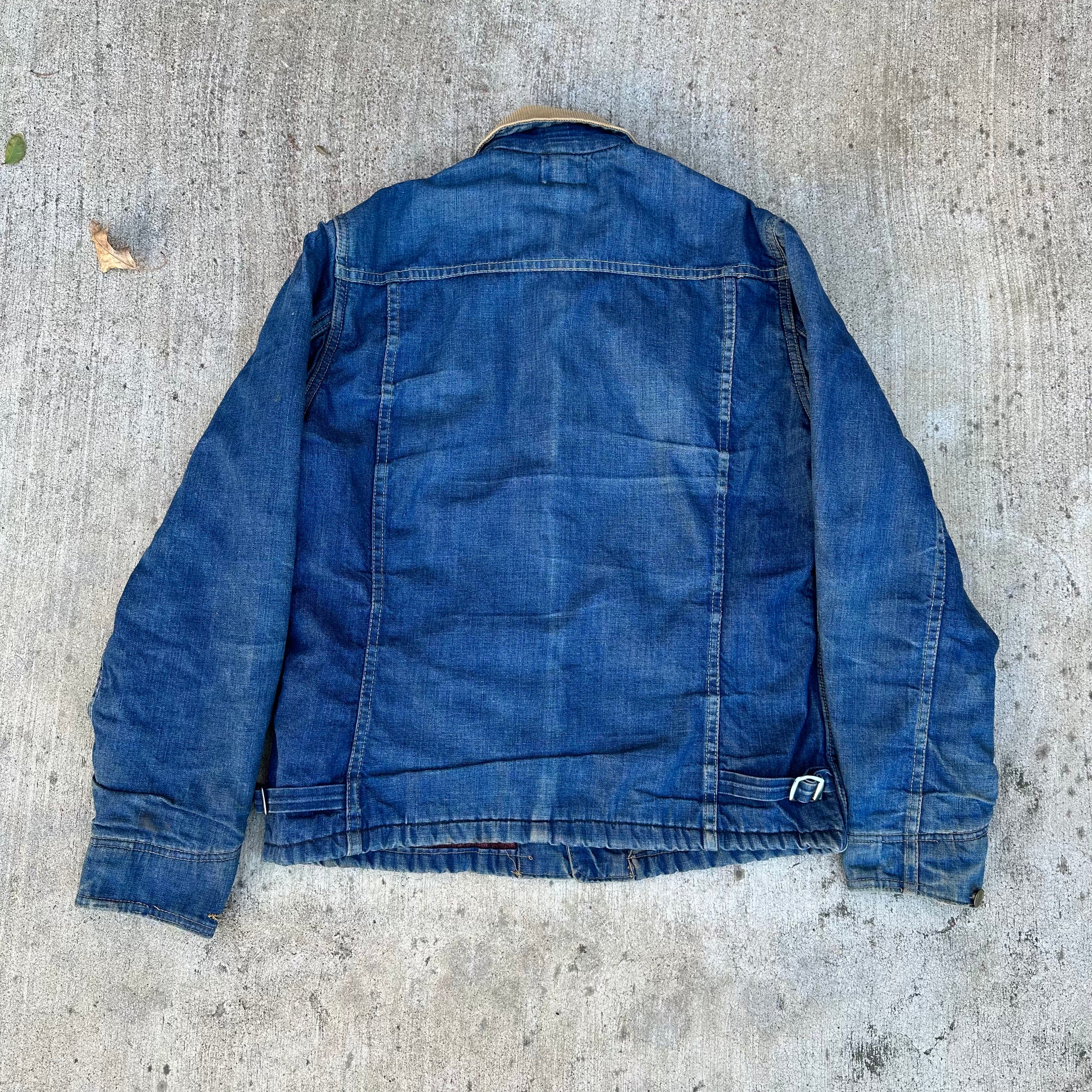 1950’s Big Smith Blanket Lined Denim Jacket Medium