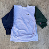 1990’s Michigan State Color Block Champion Reverse Weave Sweatshirt XXL