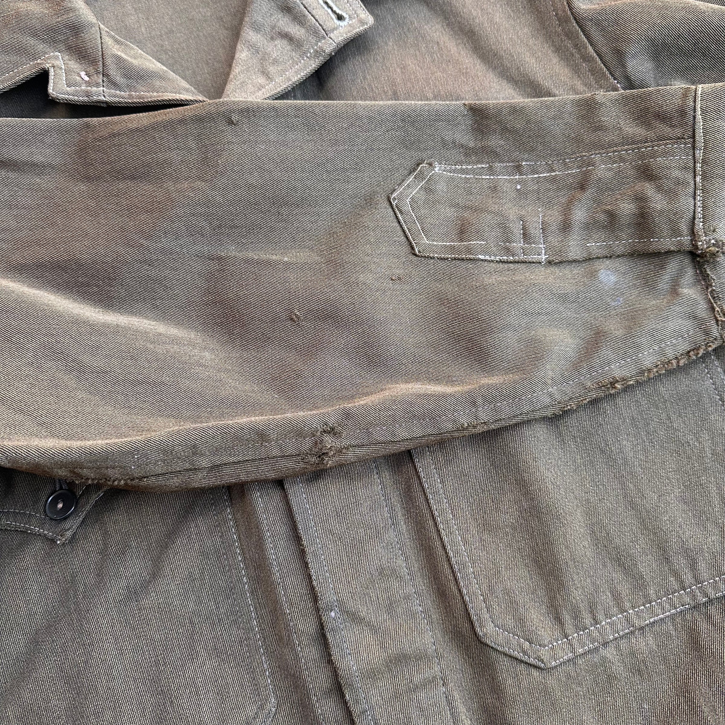 1940’s/50’s United Parcel Service Wool Work Jacket Medium 23” Chest