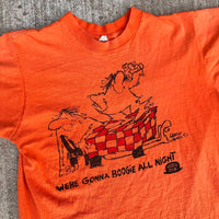 1970’s “We’re Gonna Boogie All Night” T-Shirt Medium
