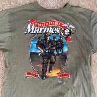 1980’s Just Brass US Marines T-Shirt Medium