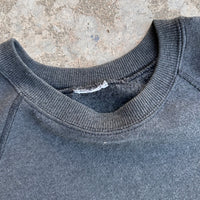1990’s Black Raglan Crewneck Sweatshirt Large
