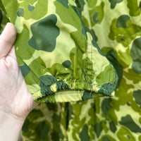 1950’s Tailor Made Coveralls from WWII Camo Parachute XL