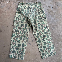 1960’s Duck Hunter Camo Pants 30” Waist
