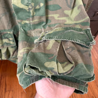 1960’s Poplin ERDL Camo Jungle Jacket Large Regular