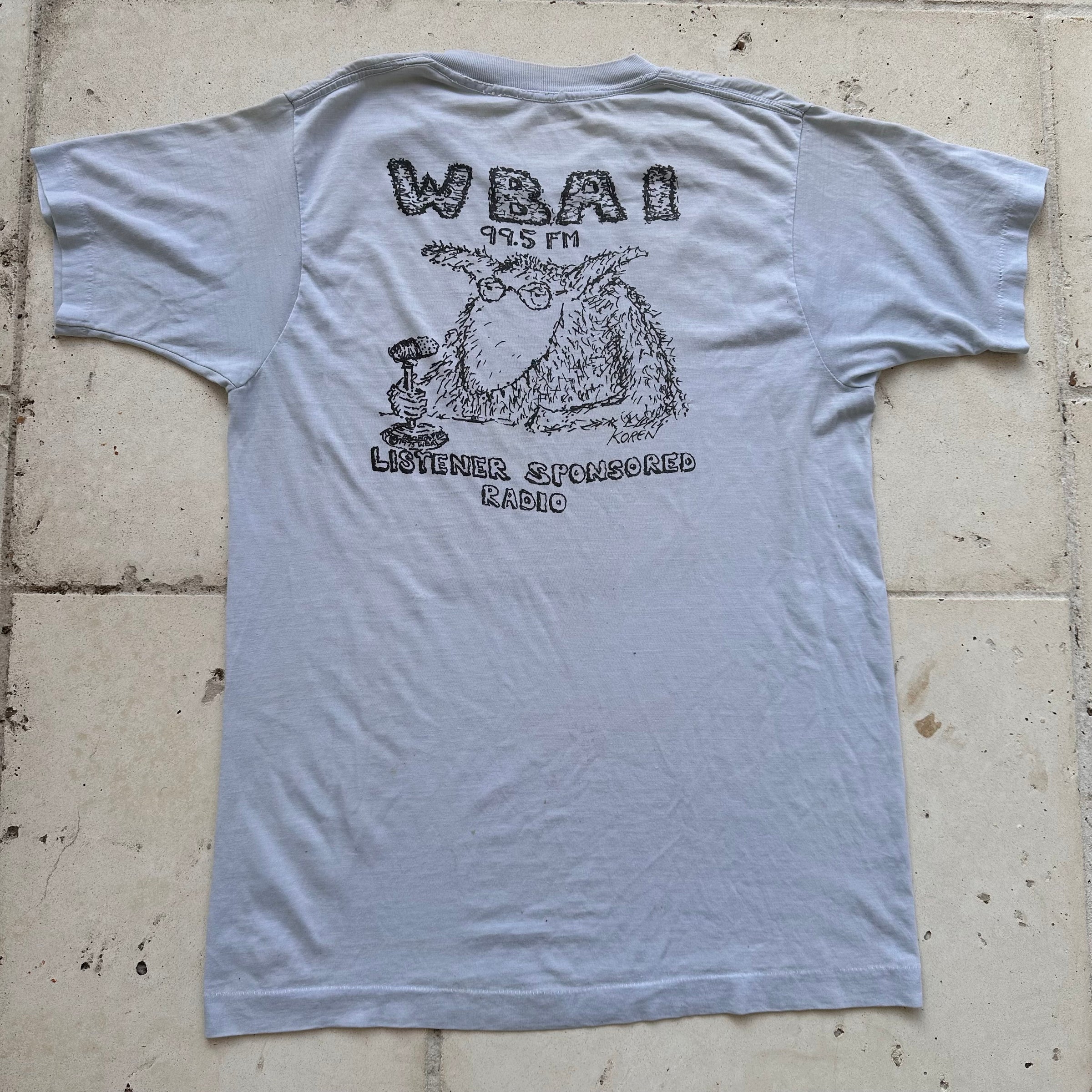 1970’s WBAI NYC Counterculture Radio Station T-Shirt S/M