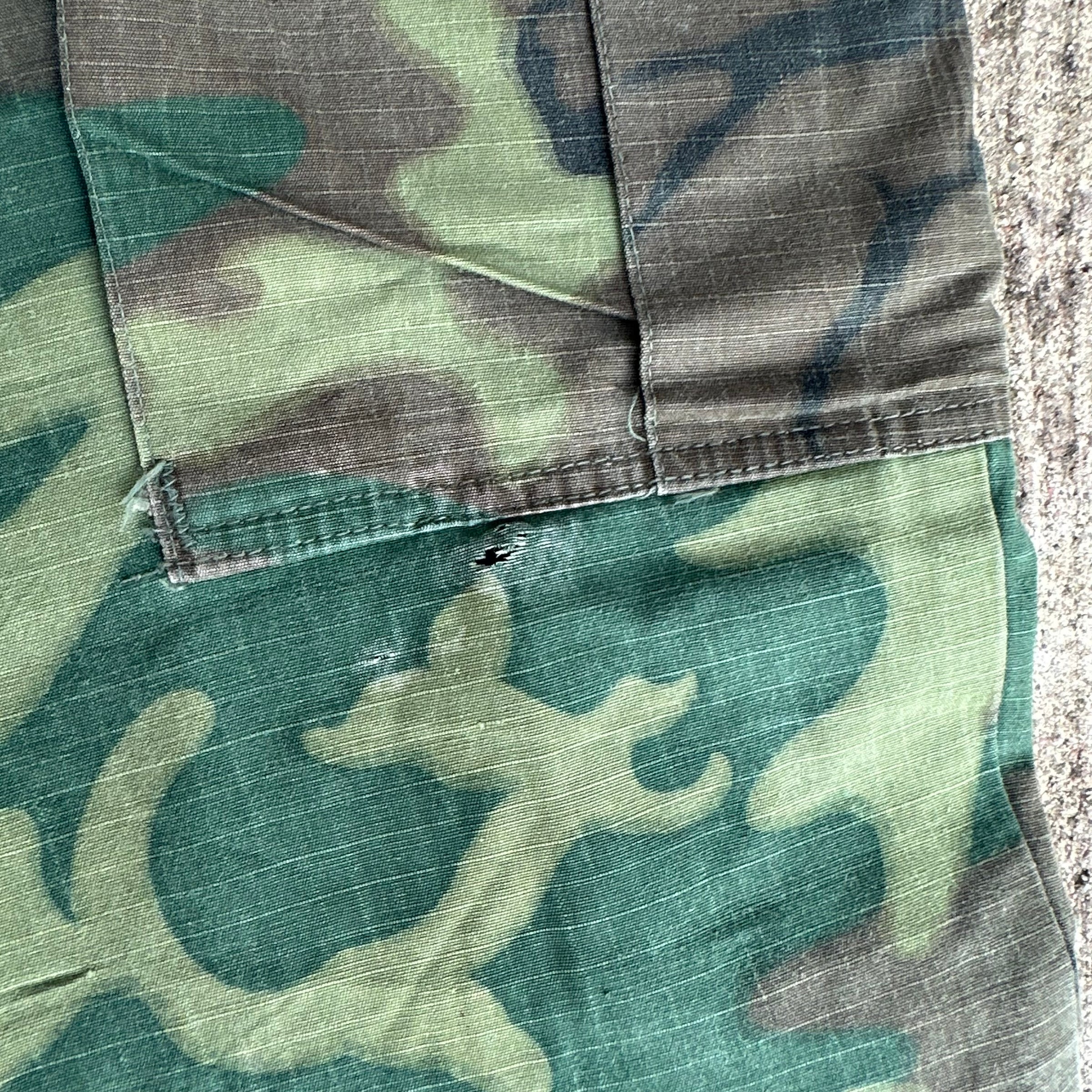 1960’s ERDL Camo Jungle Pants Named to Marine Colonel Medium Long