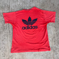 1980’s Thrashed Paper Thin Adidas T-Shirt Large