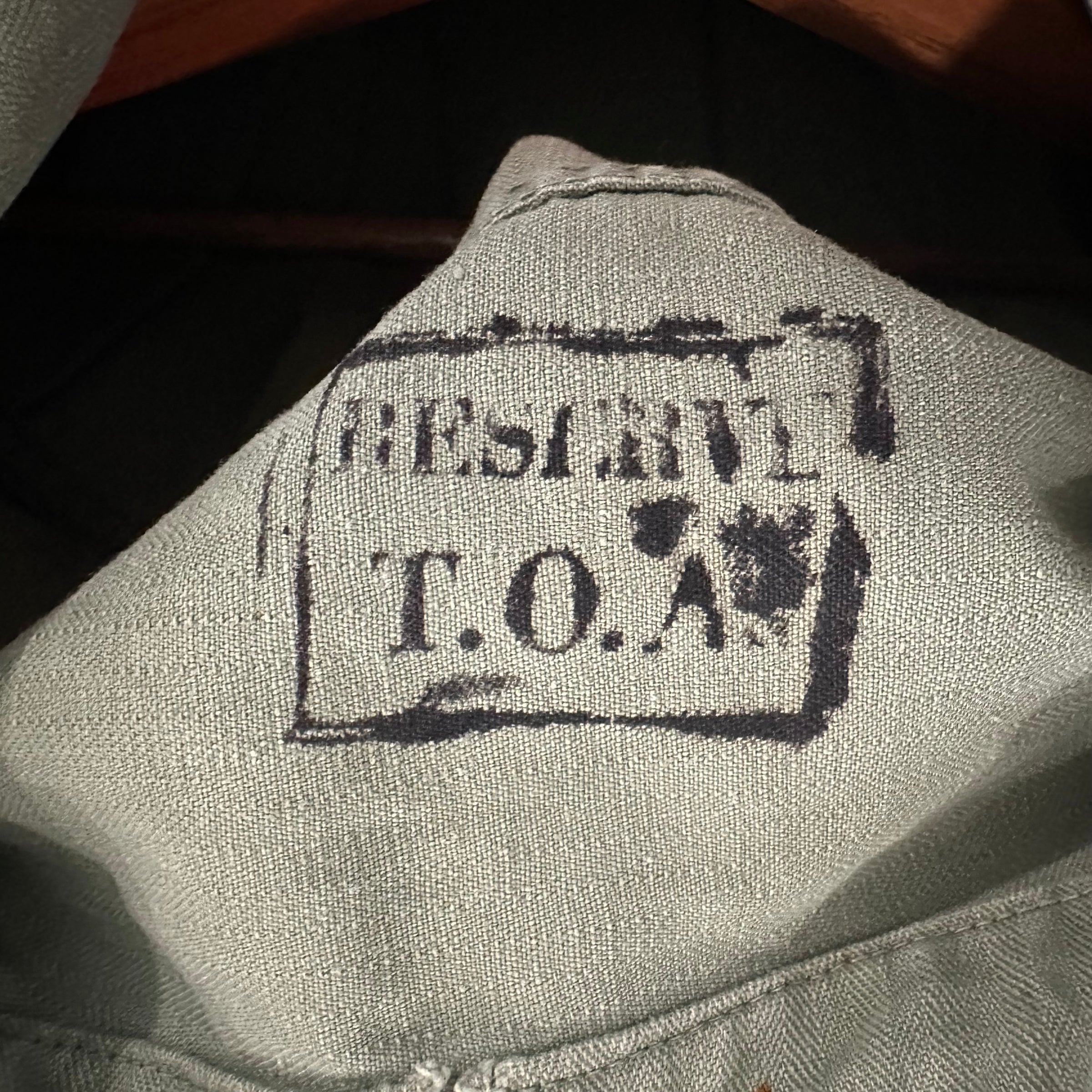 1940’s WWII US Army/USN HBT Jacket 23.5” Chest