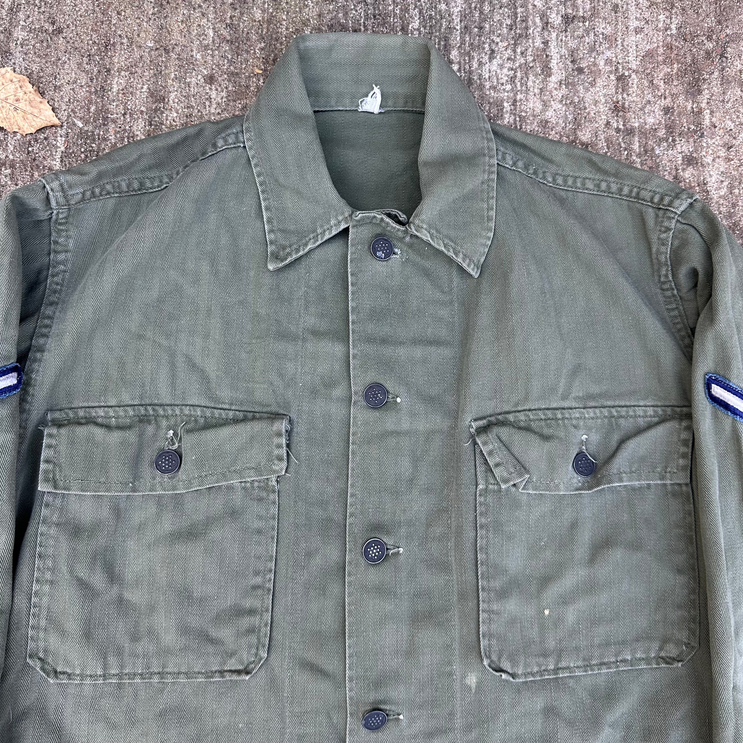 1950’s USAF HBT Fatigue Shirt Medium