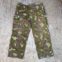 1970’s Reversible Finnish M62 Camo Pants 30” - 40” x 28”