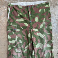 1980’s Finnish M62 Reversible Camo Pants 32” - 41” Waist