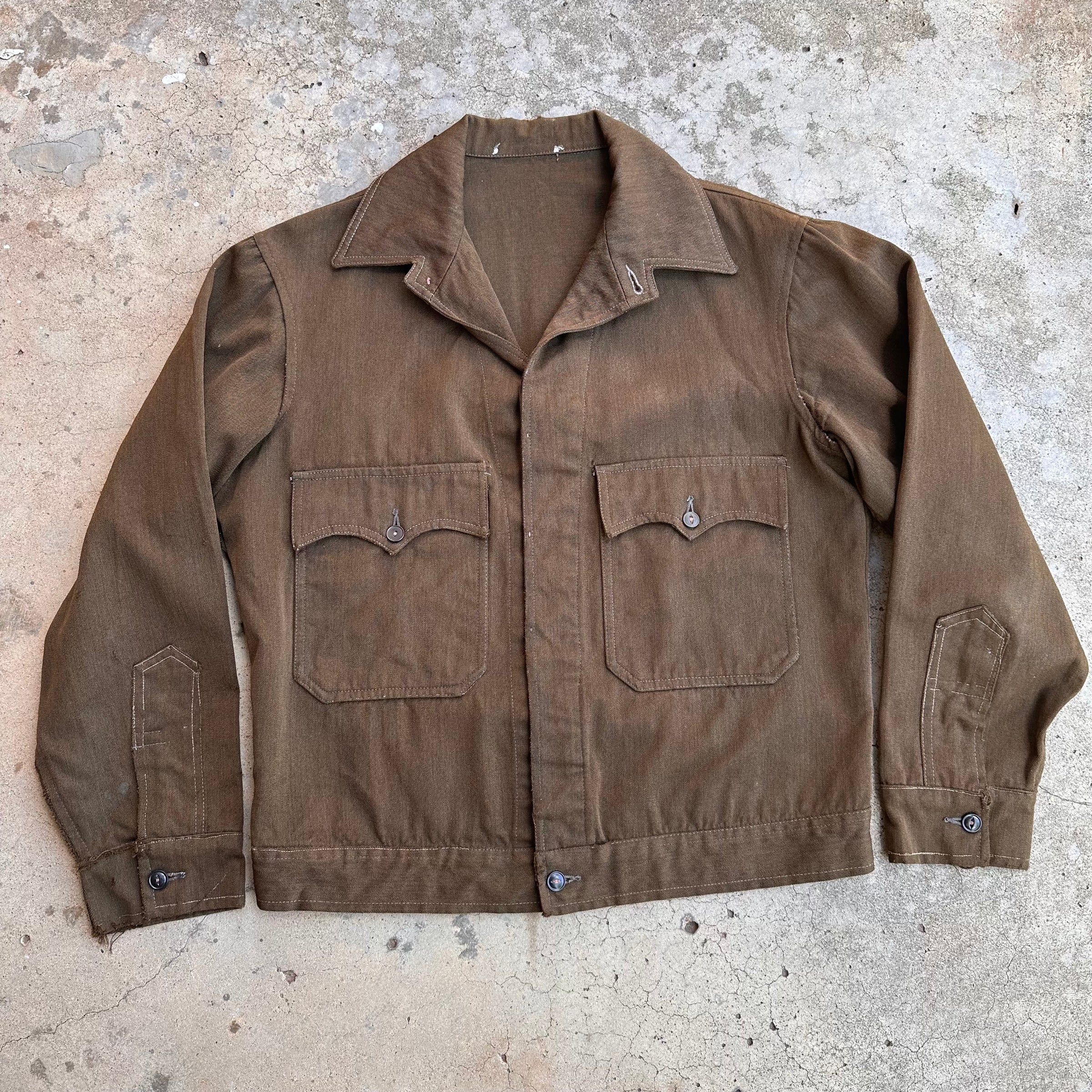 1940’s/50’s United Parcel Service Wool Work Jacket Medium 23” Chest