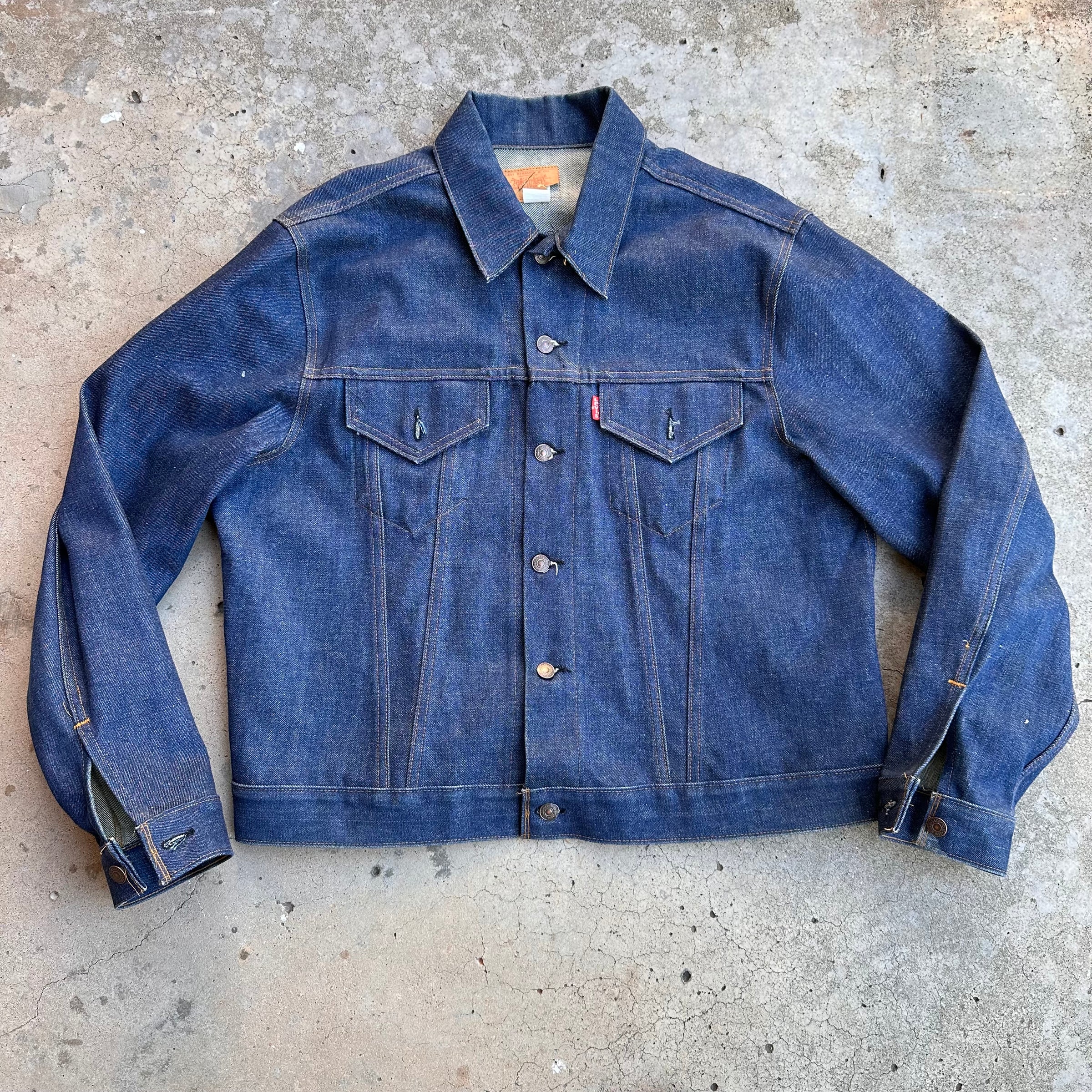 1970’s Deadstock/Rigid Levi’s Type 3 Denim Jacket 50L