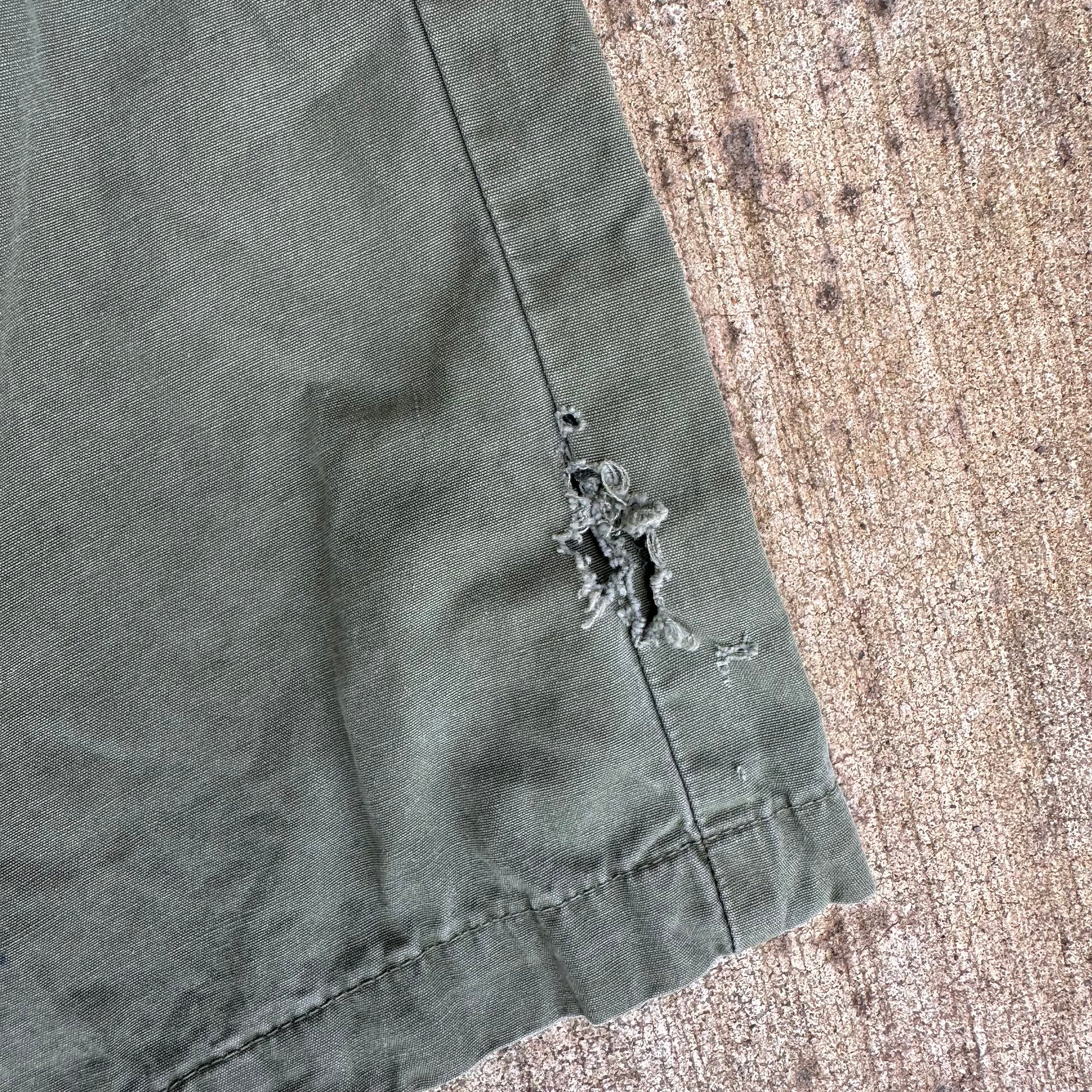 1960’s Vietnam War Poplin Jungle Pants Small Short