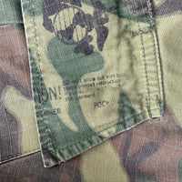 1960’s Vietnam War Lime Green ERDL Jungle Jacket Small Regular