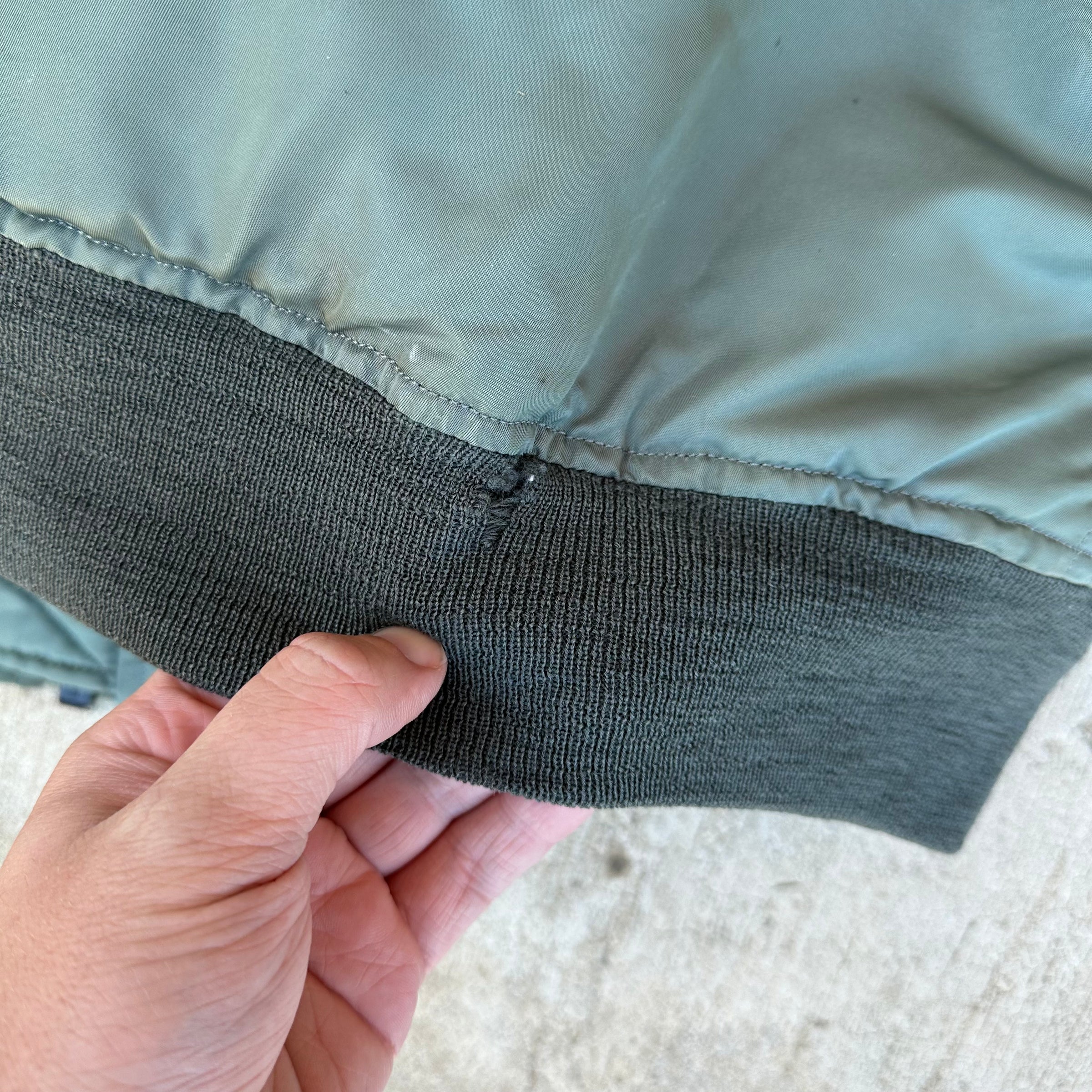1950’s USAF MA-1 Flight Jacket XL 26.5” Chest