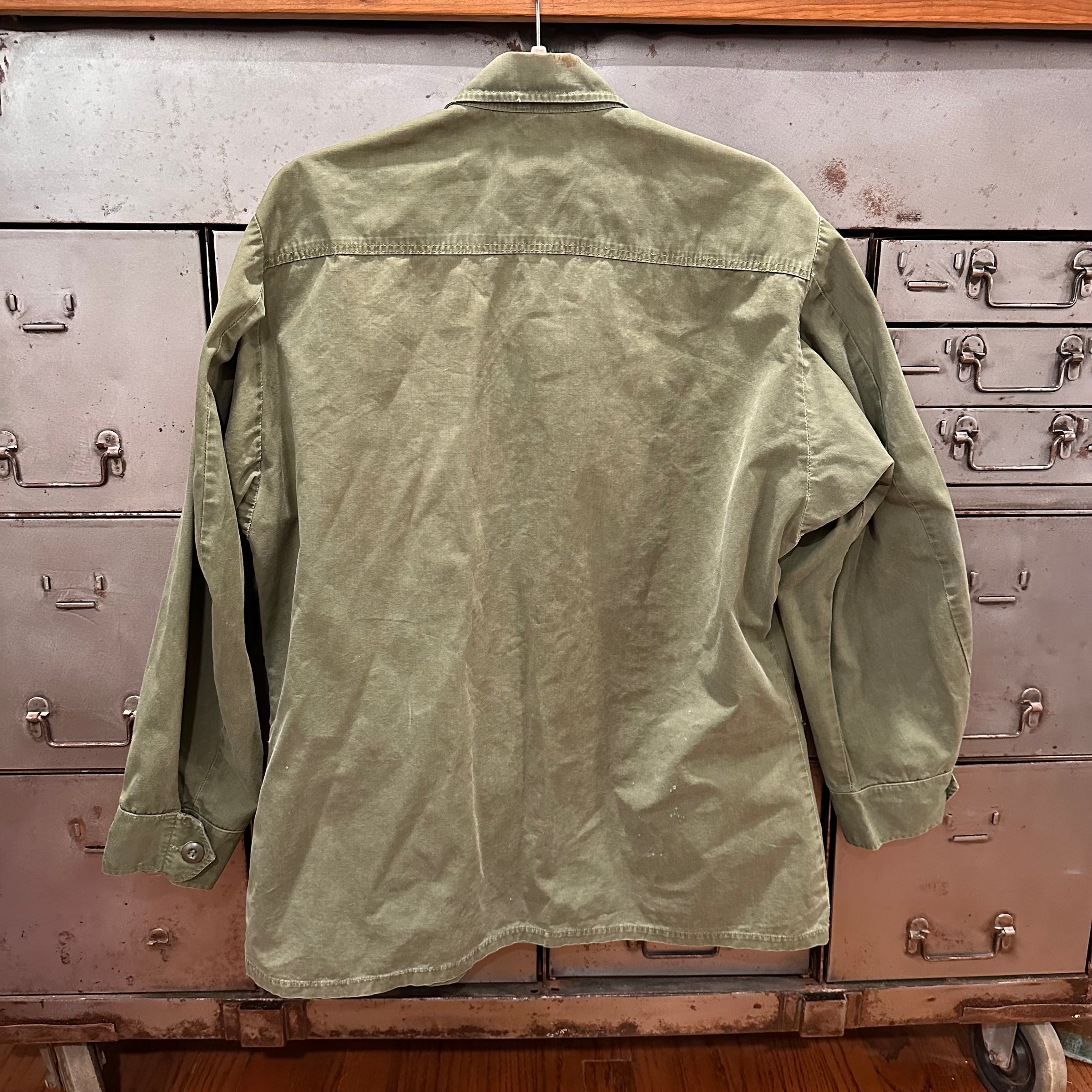 1960’s Vietnam War Poplin Jungle Jacket Medium Short
