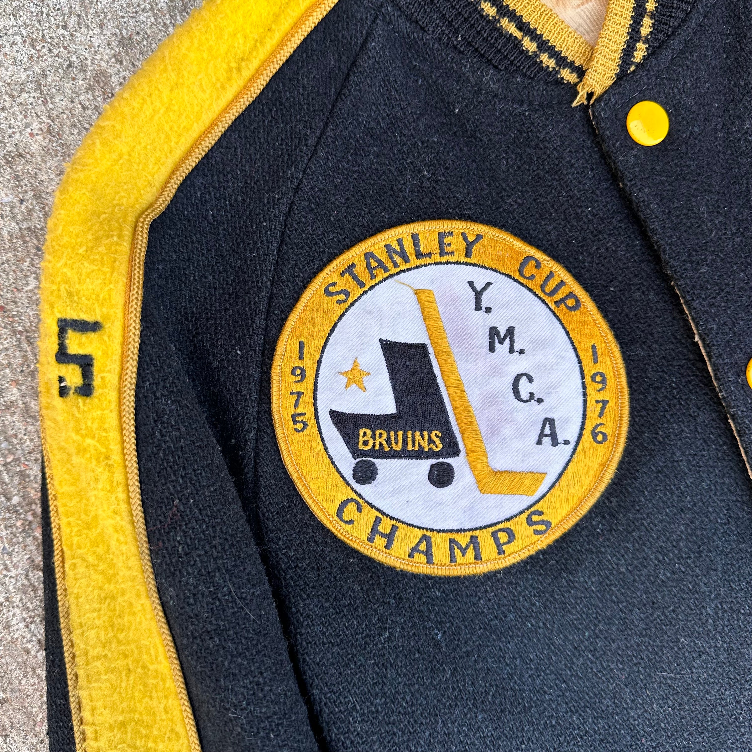 1970’s Bruins Hockey Varsity Jacket Small