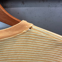 1960’s Jantzen Striped Yellow T-Shirt Medium