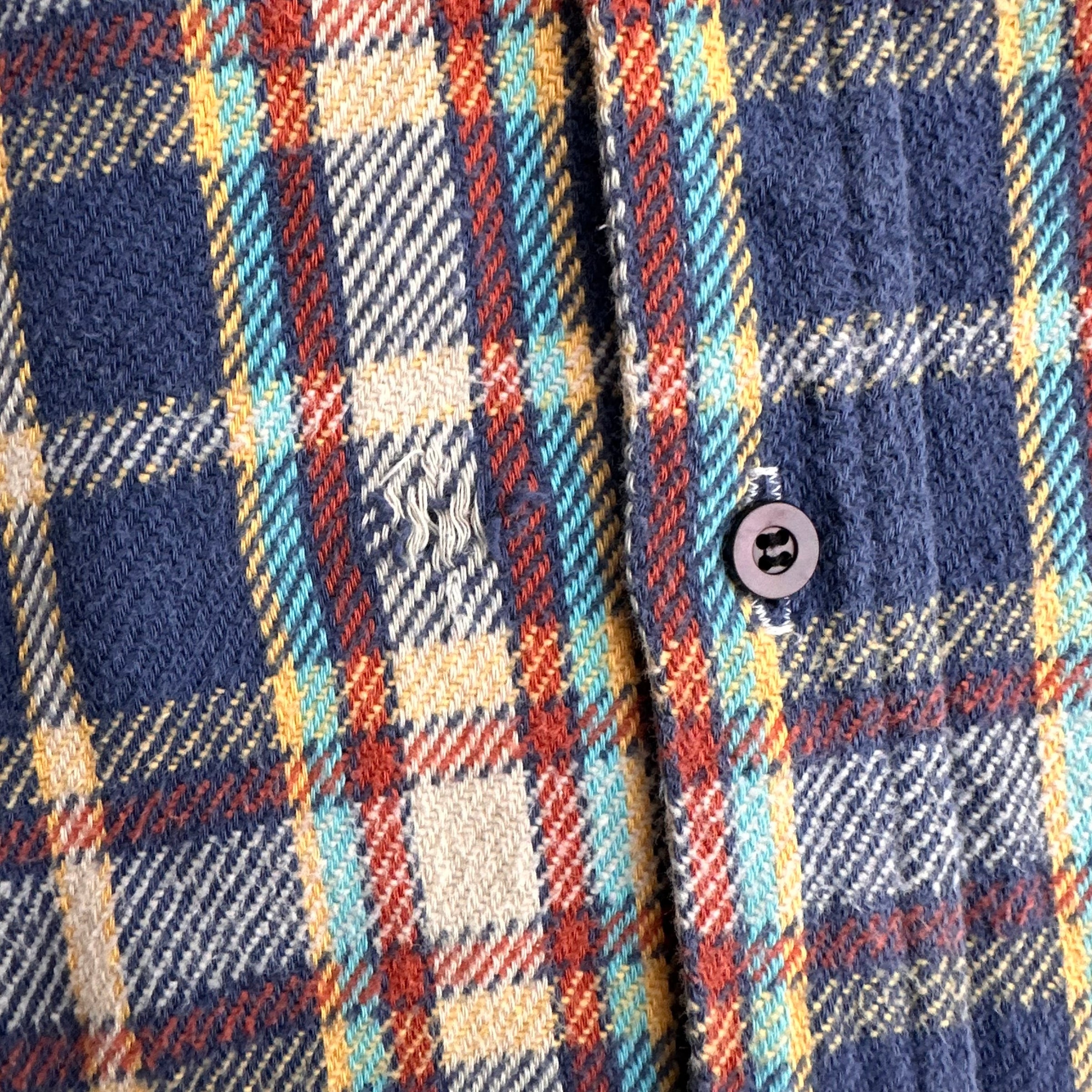 1970’s Montgomery Ward Cotton Flannel Shirt Large